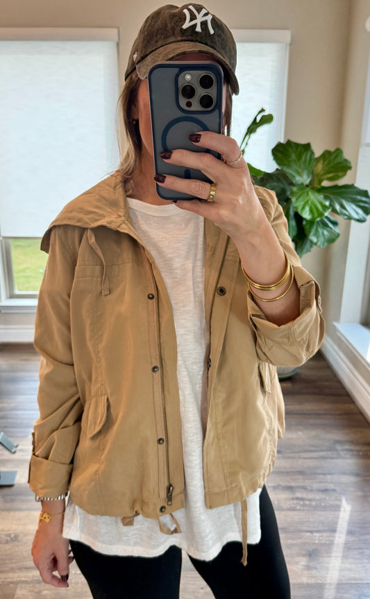 Coffee Break Hooded Jacket