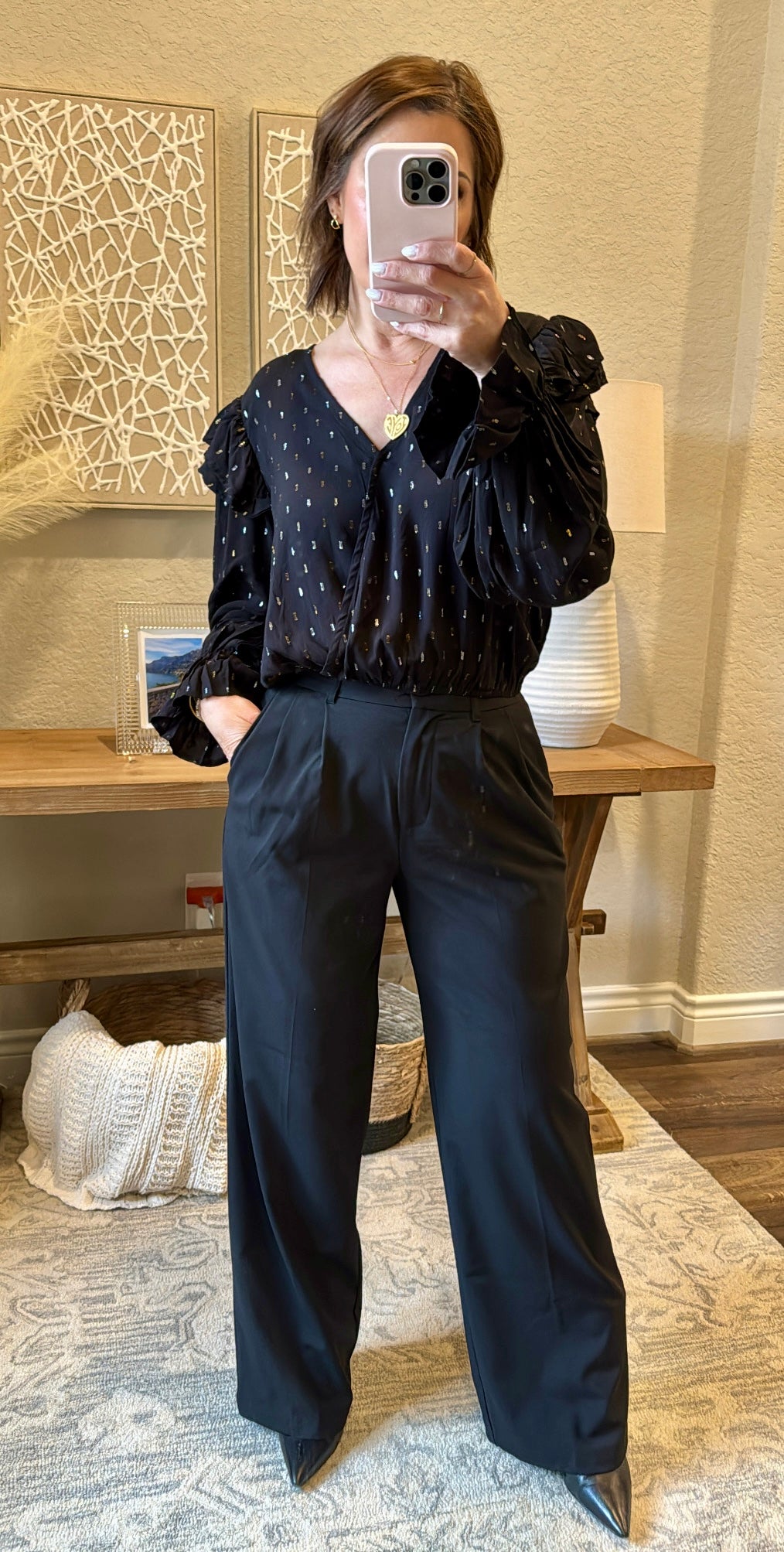 Corrine Long Sleeve Blouse/FINAL SALE