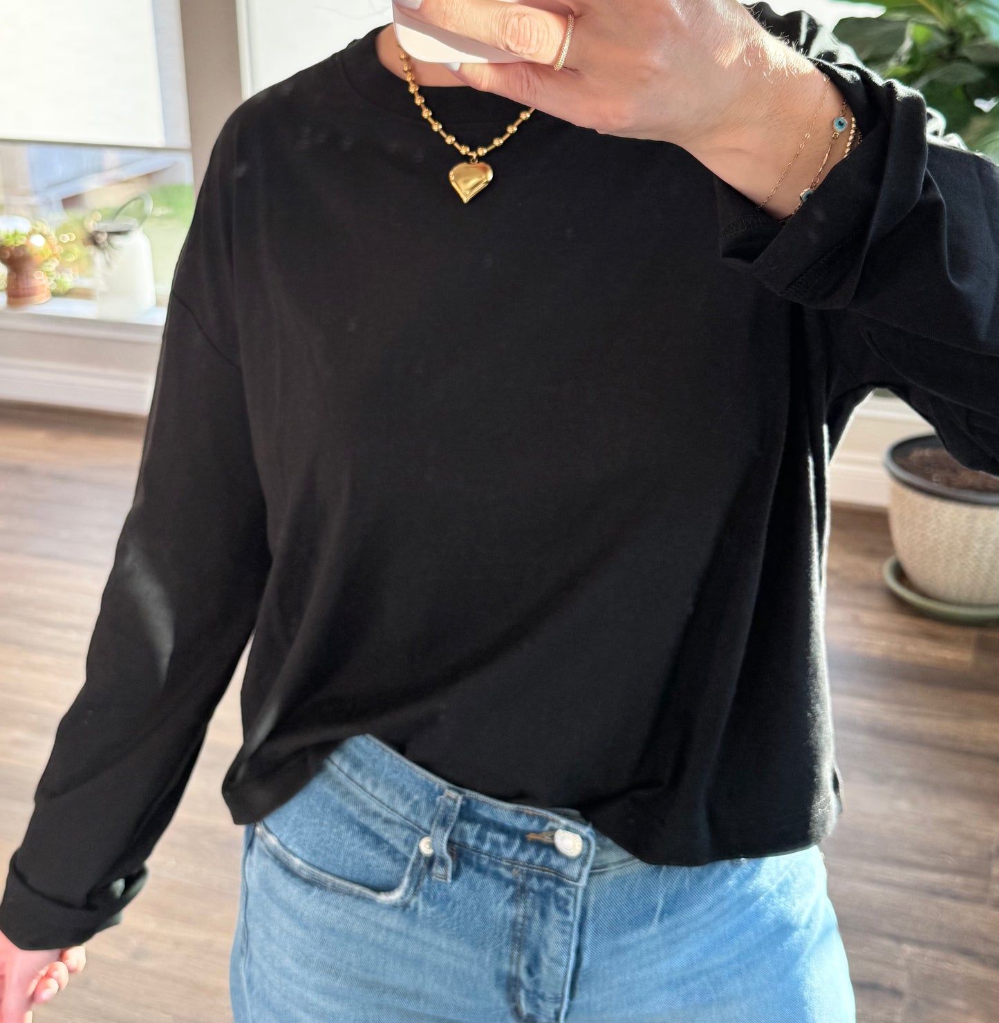 Veronica Long Sleeve T-Shirt/FINAL SALE