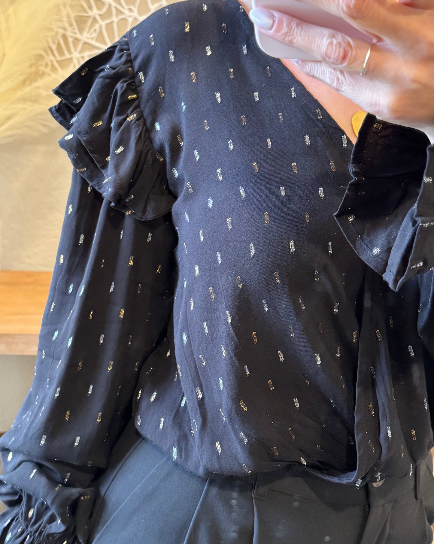 Corrine Long Sleeve Blouse/FINAL SALE