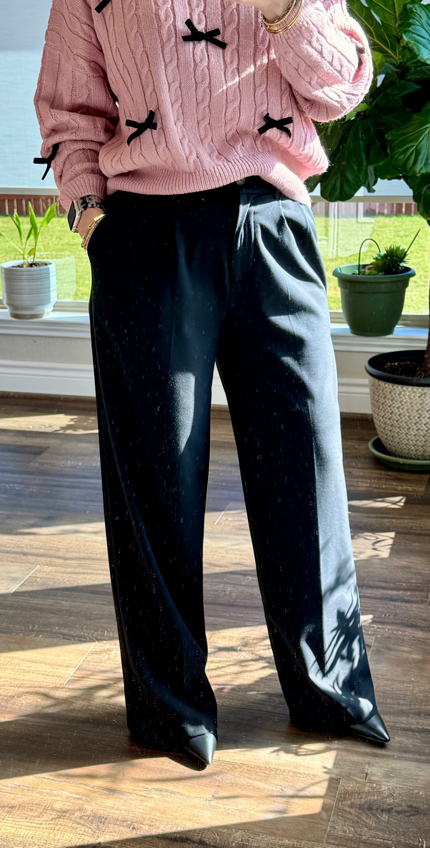 Ballard Pleated Dress Pants/FINAL SALE