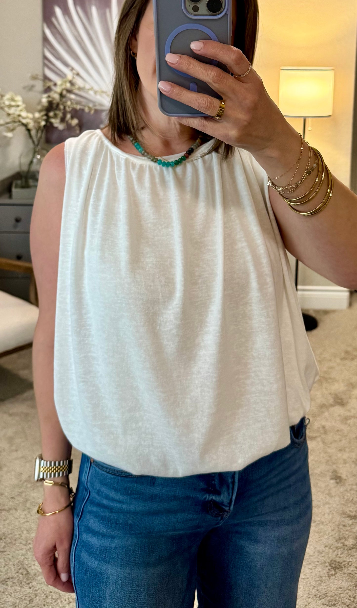 Vesper Bubble Hem Knit Top
