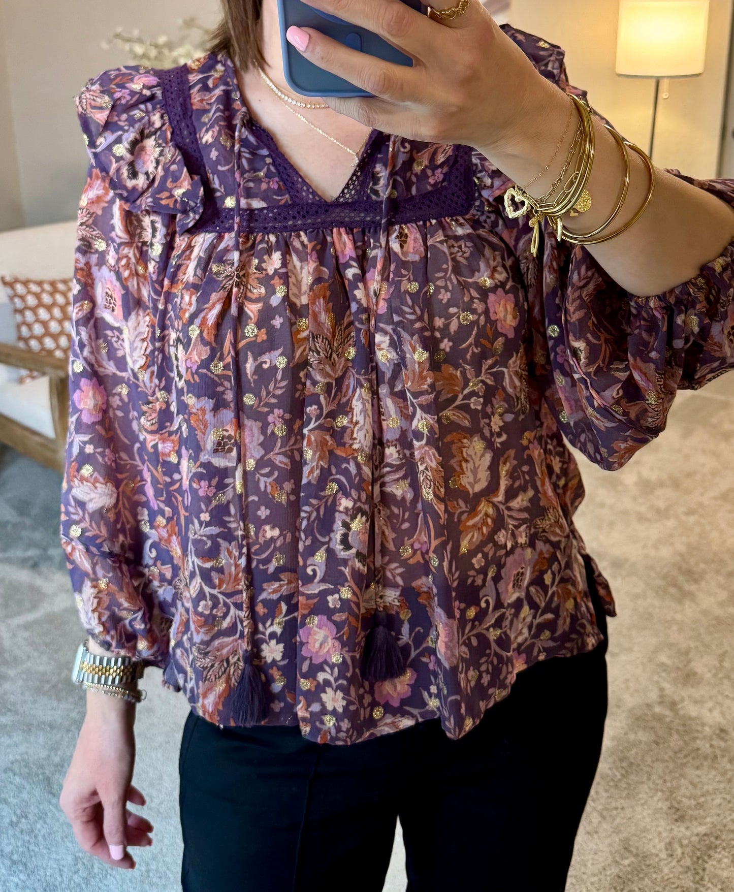 Olivia Floral Blouse