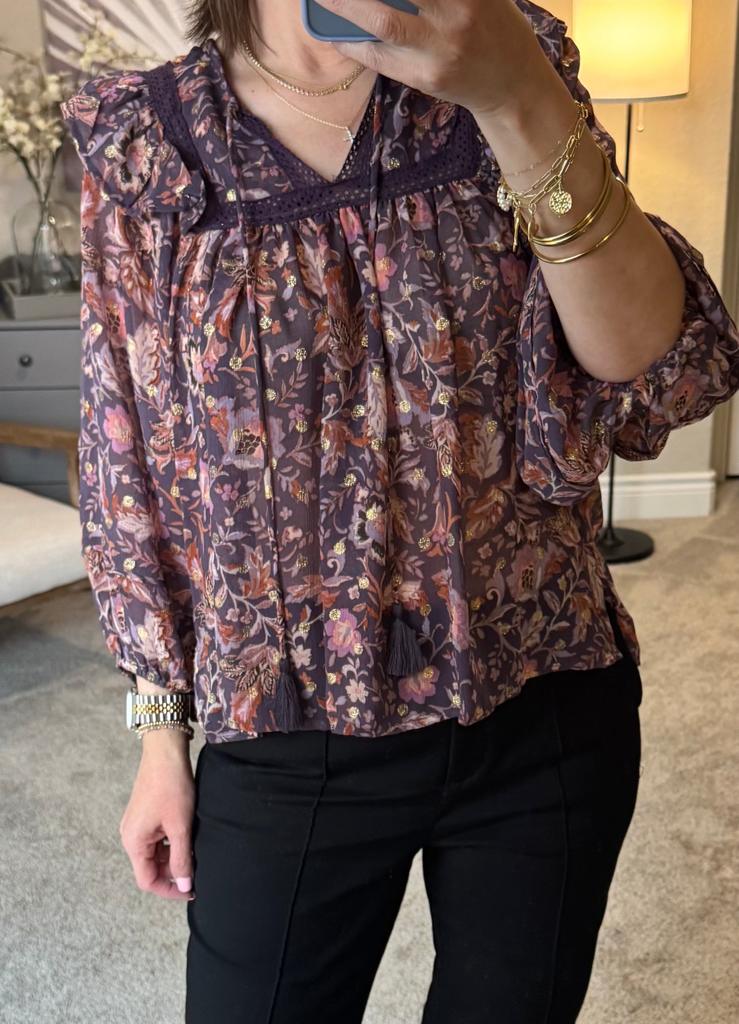 Olivia Floral Blouse