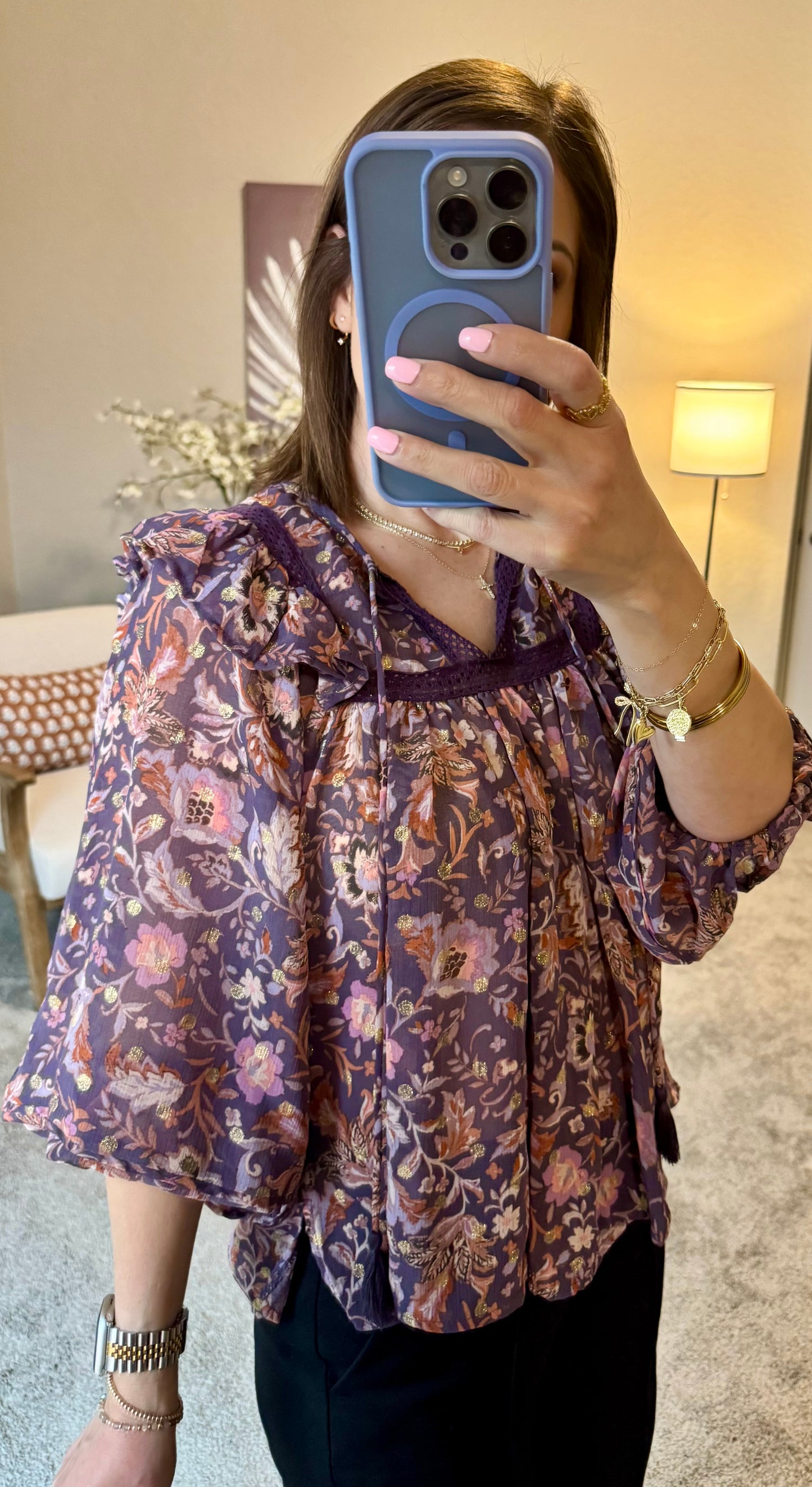 Olivia Floral Blouse