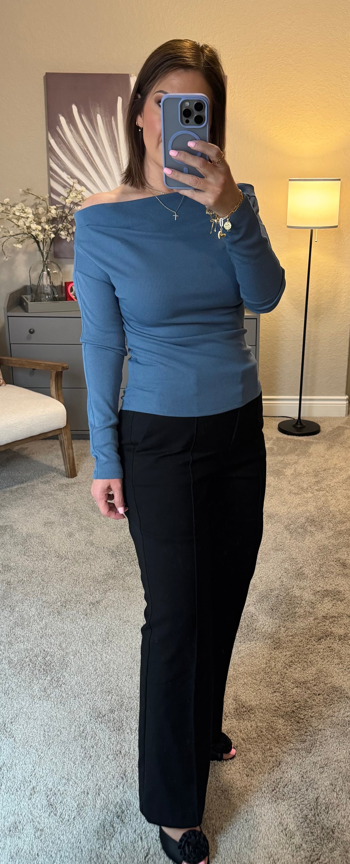 Stacy Off the Shoulder Top/FINAL SALE