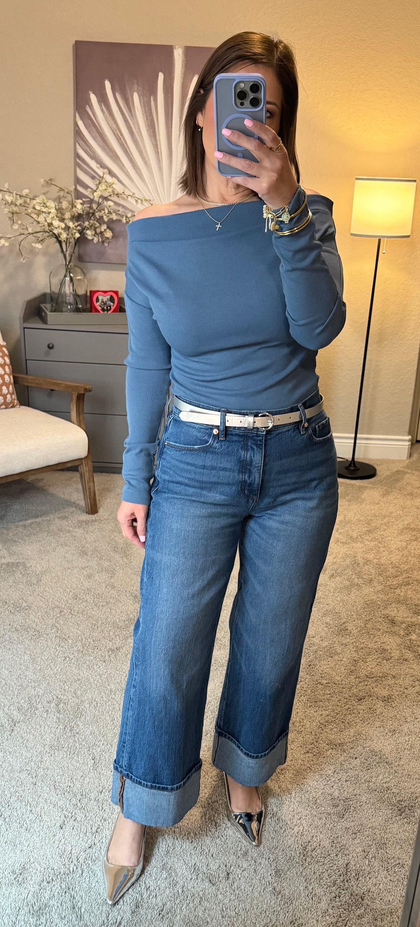 Stacy Off the Shoulder Top/FINAL SALE