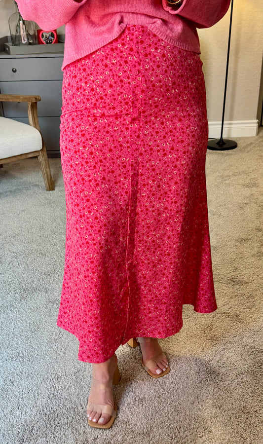 Betsy Floral Skirt/FINAL SALE