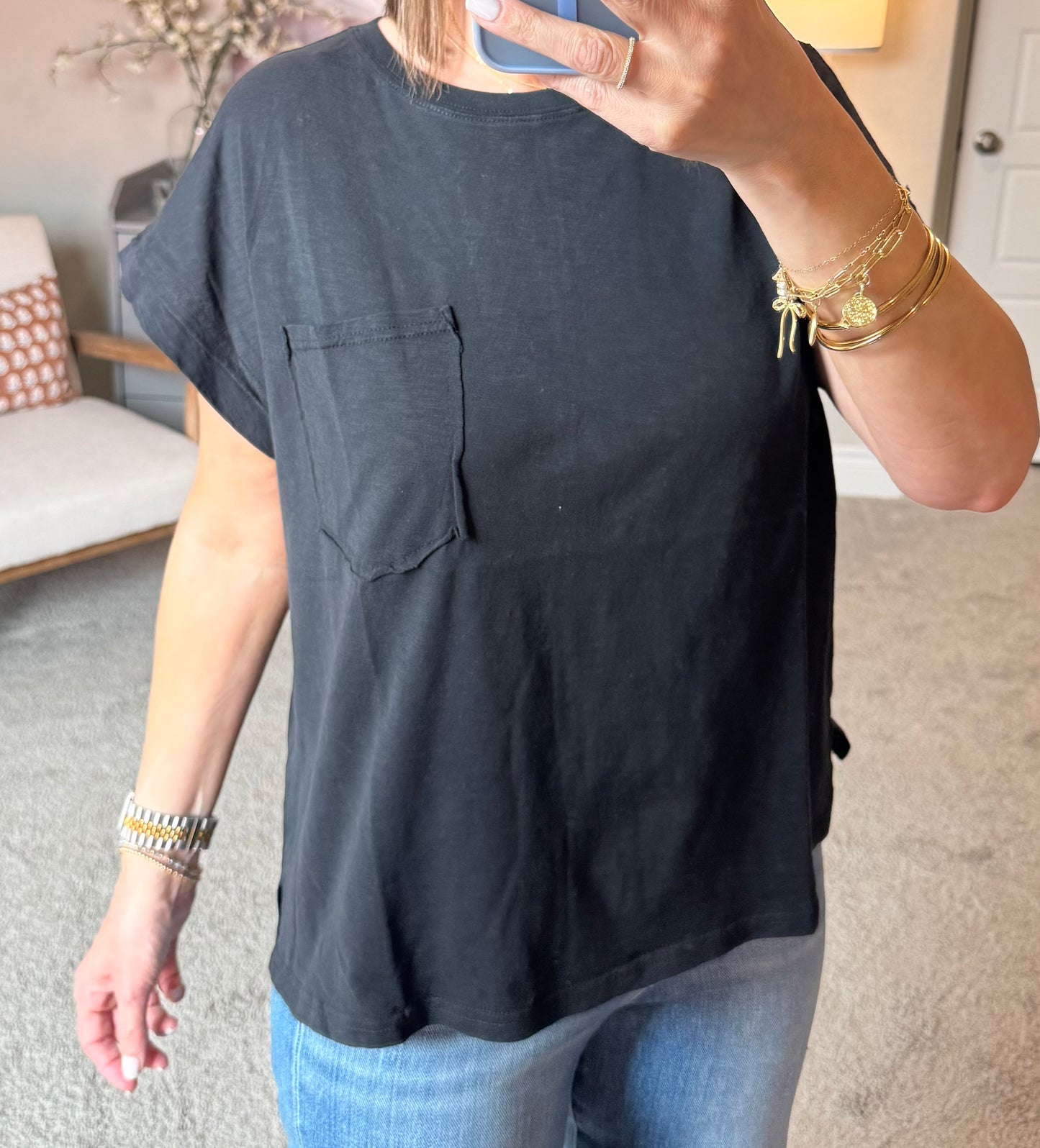 Taylor Boxy Washed Tee