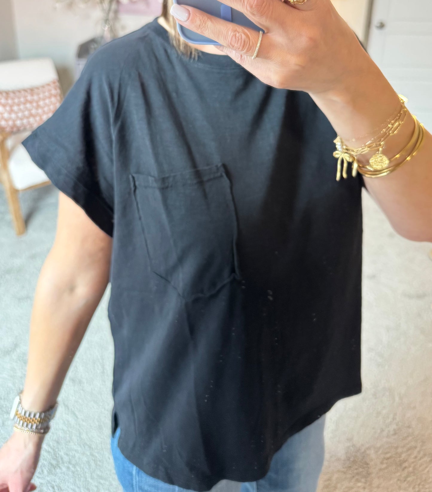 Taylor Boxy Washed Tee