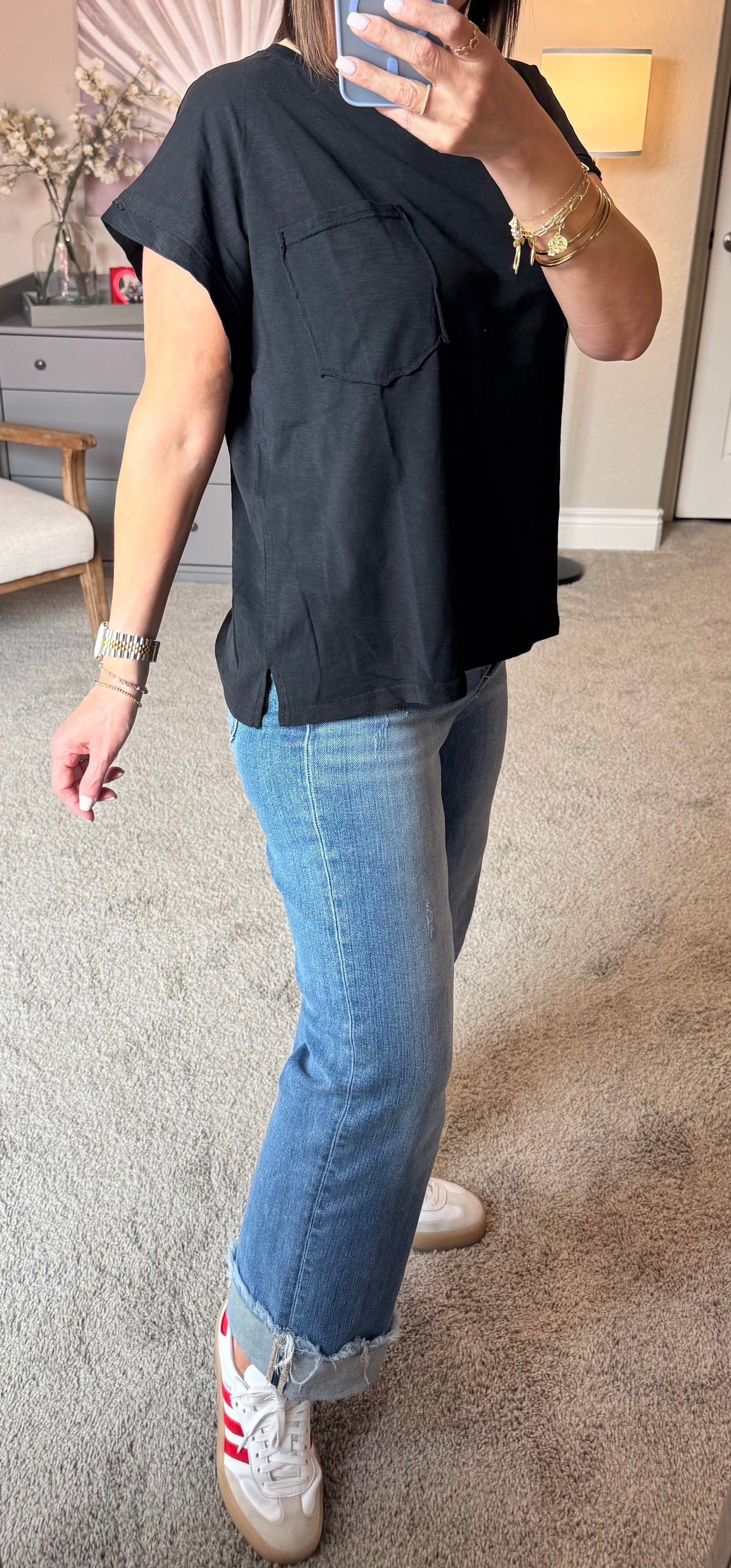 Taylor Boxy Washed Tee