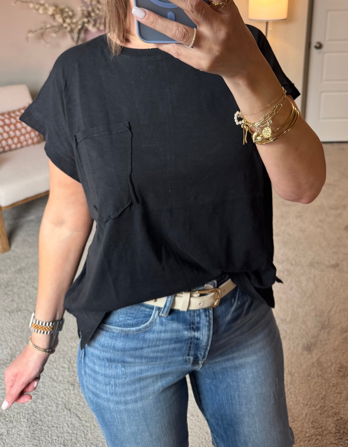 Taylor Boxy Washed Tee