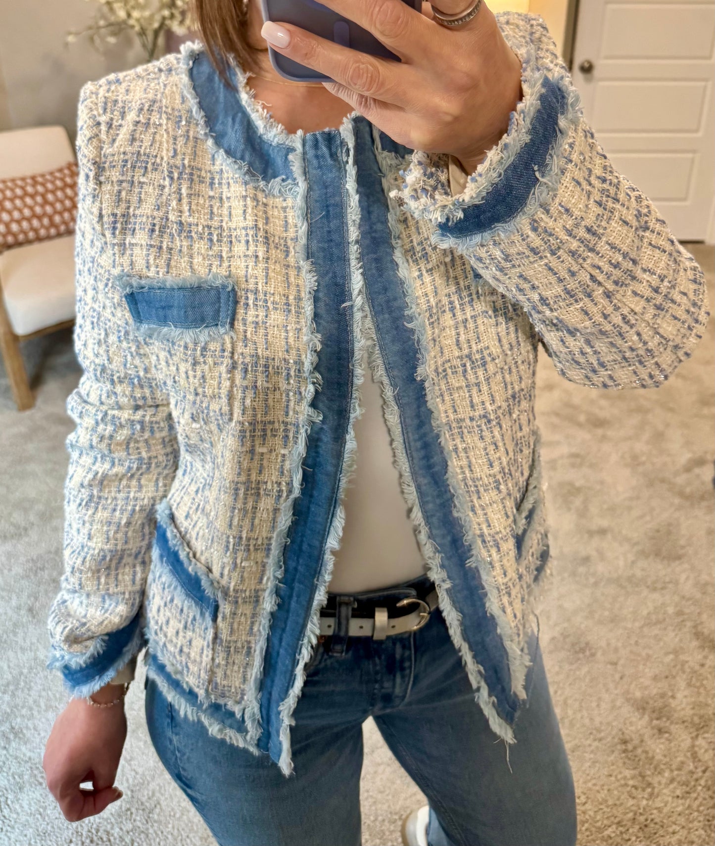 Whimsy Tweed Blazer Jacket