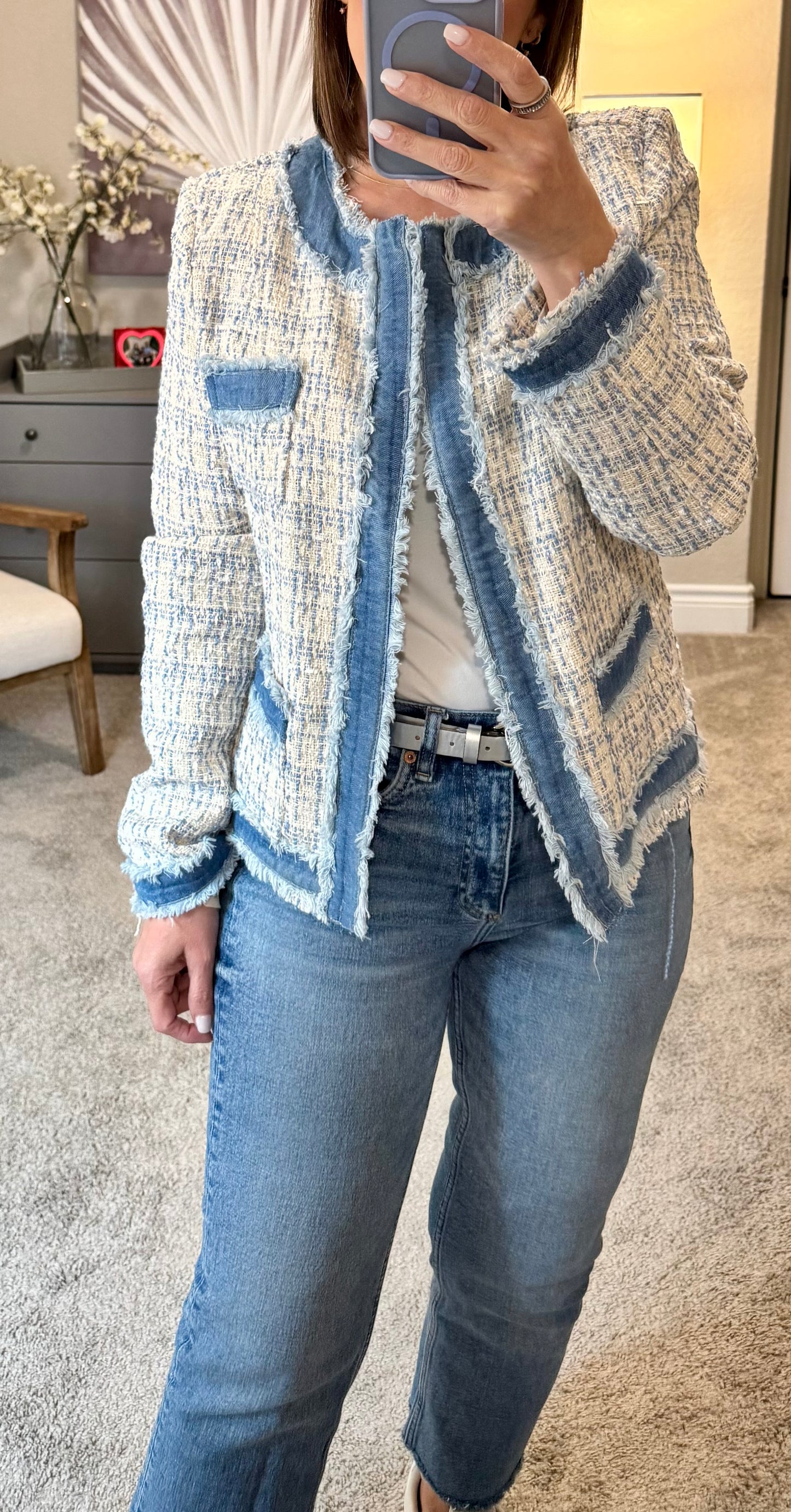 Whimsy Tweed Blazer Jacket