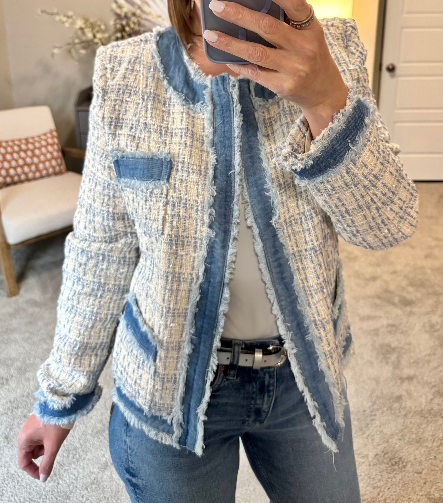 Whimsy Tweed Blazer Jacket