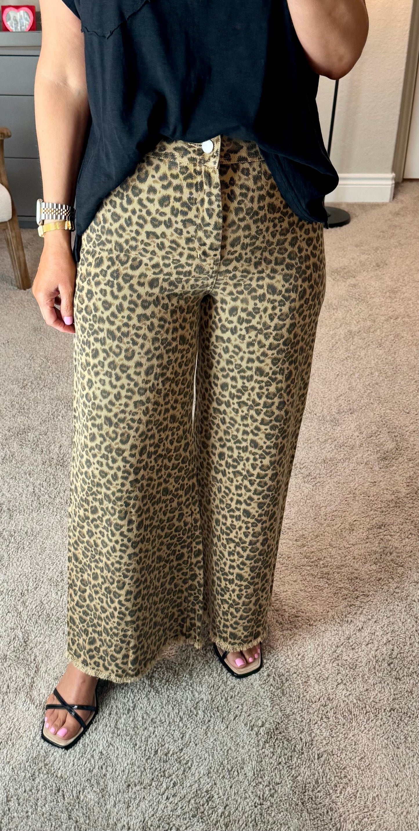 Rachel 2.0 Leopard Pants