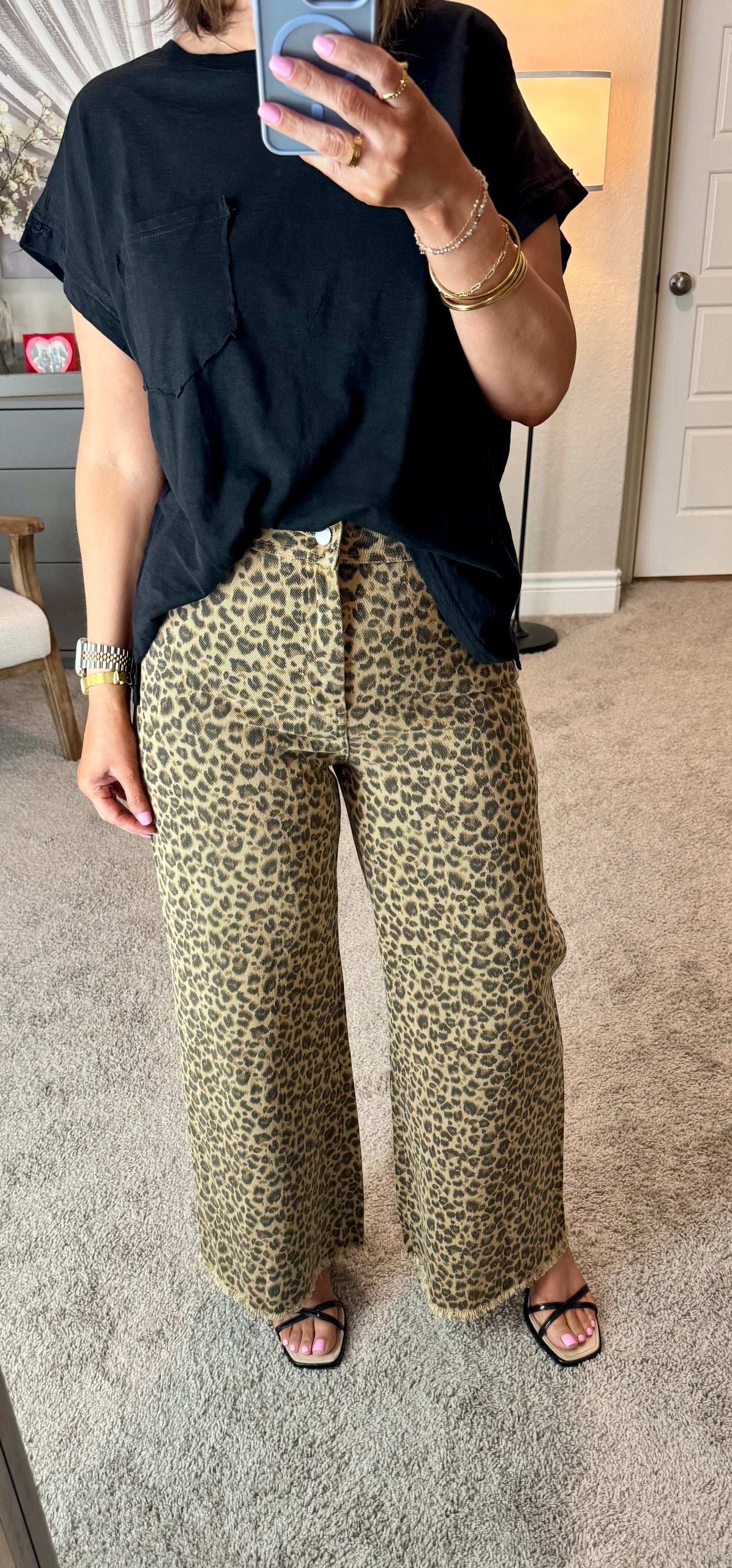 Rachel 2.0 Leopard Pants