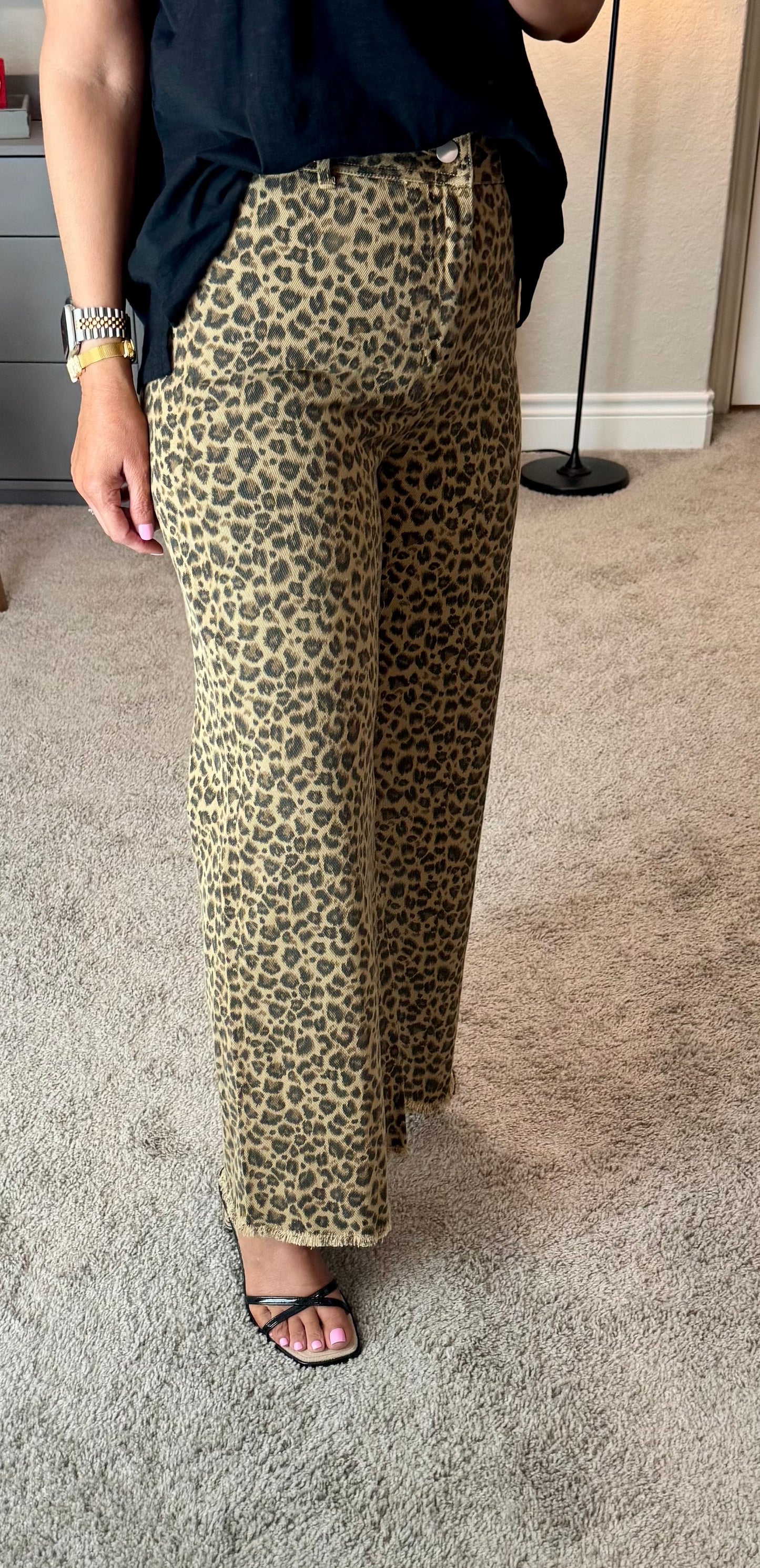 Rachel 2.0 Leopard Pants