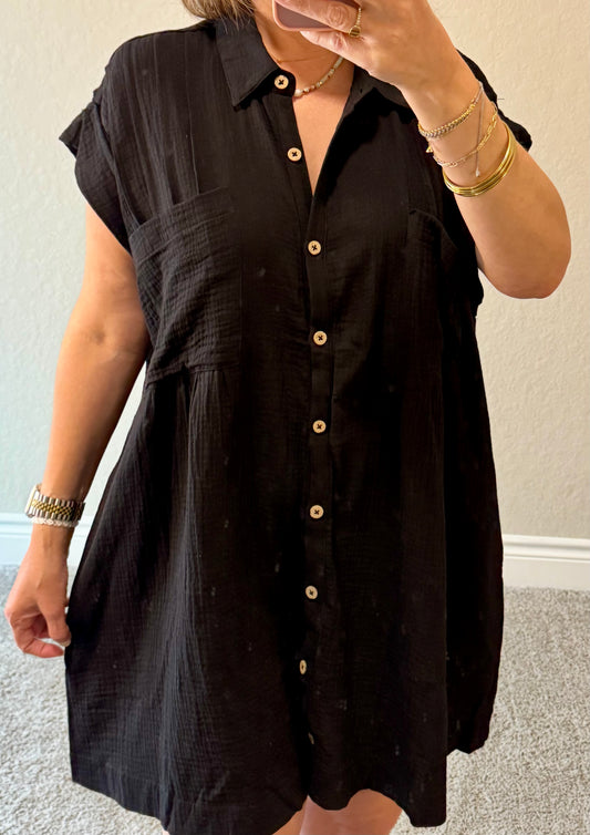 Meadow Double Gauze Tunic Dress/FINAL SALE