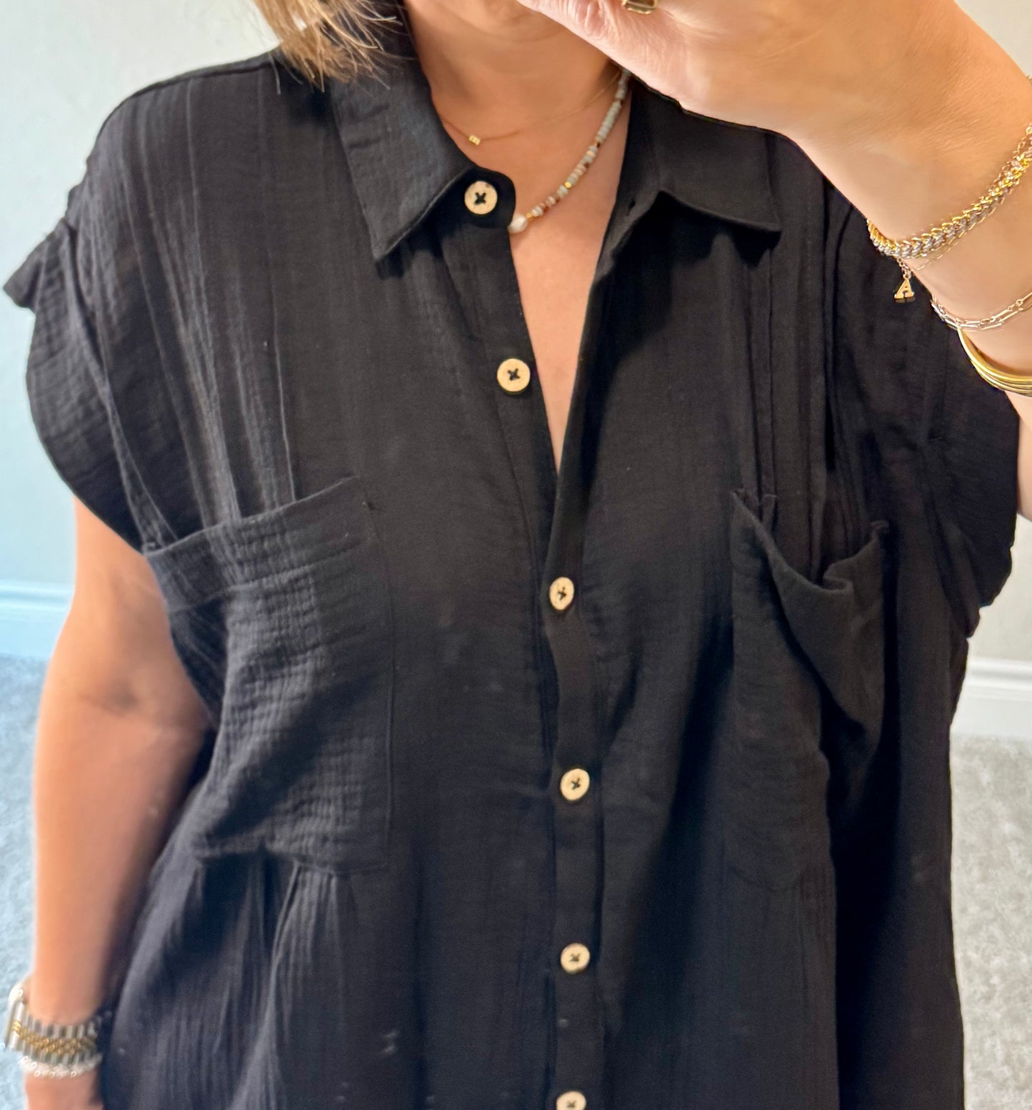 Meadow Double Gauze Tunic Dress/FINAL SALE