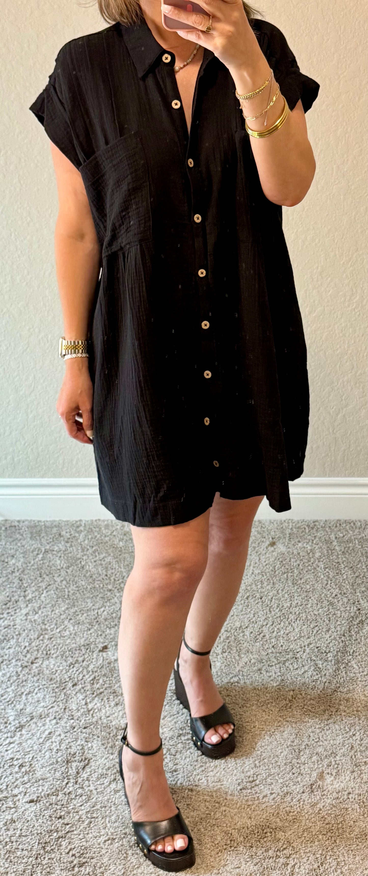 Meadow Double Gauze Tunic Dress/FINAL SALE