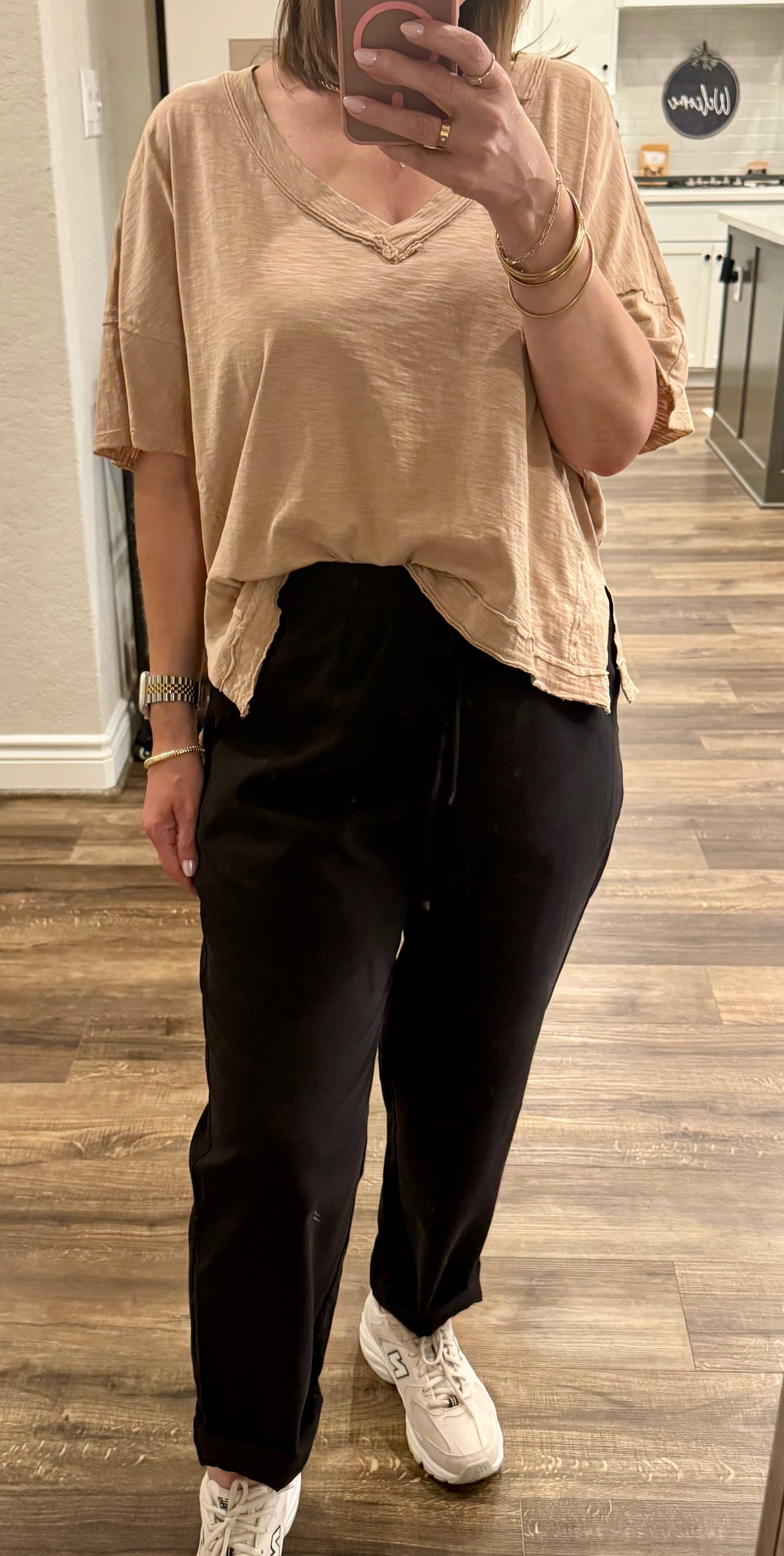 Drift High Rise Drawstring Ankle Pants