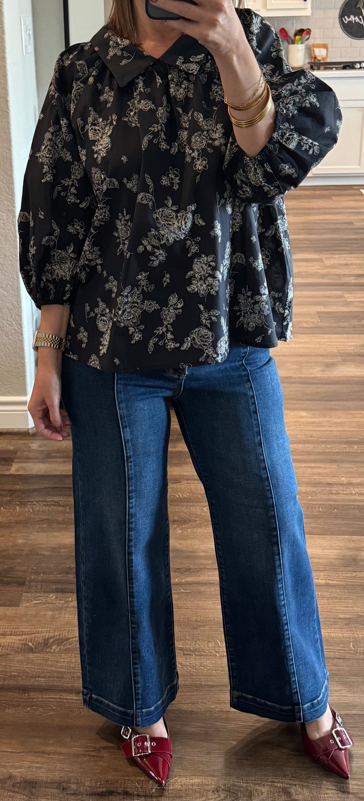 Ivy Floral Blouse