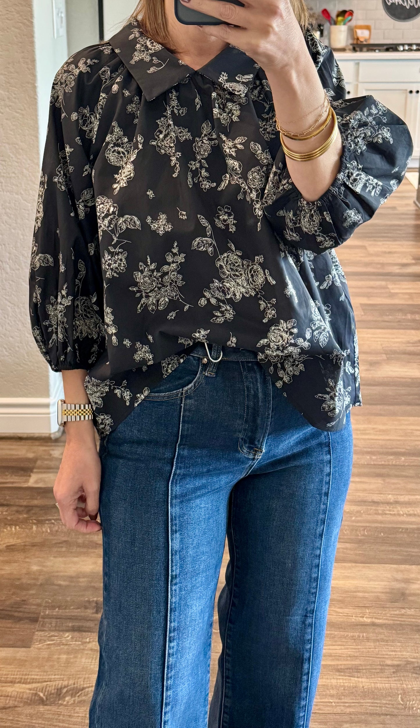 Ivy Floral Blouse