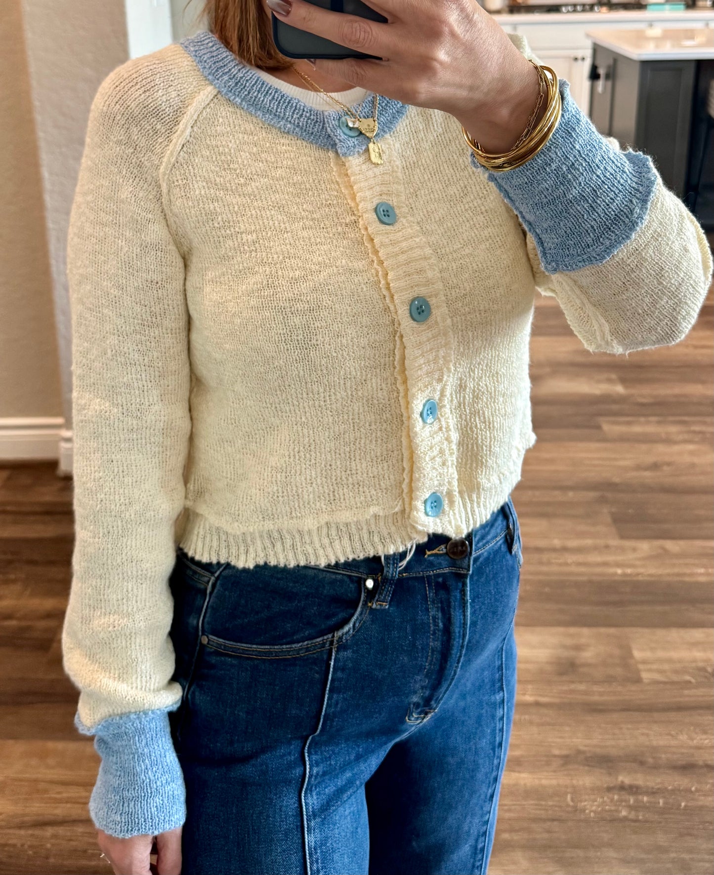 Greta Cropped Cardigan
