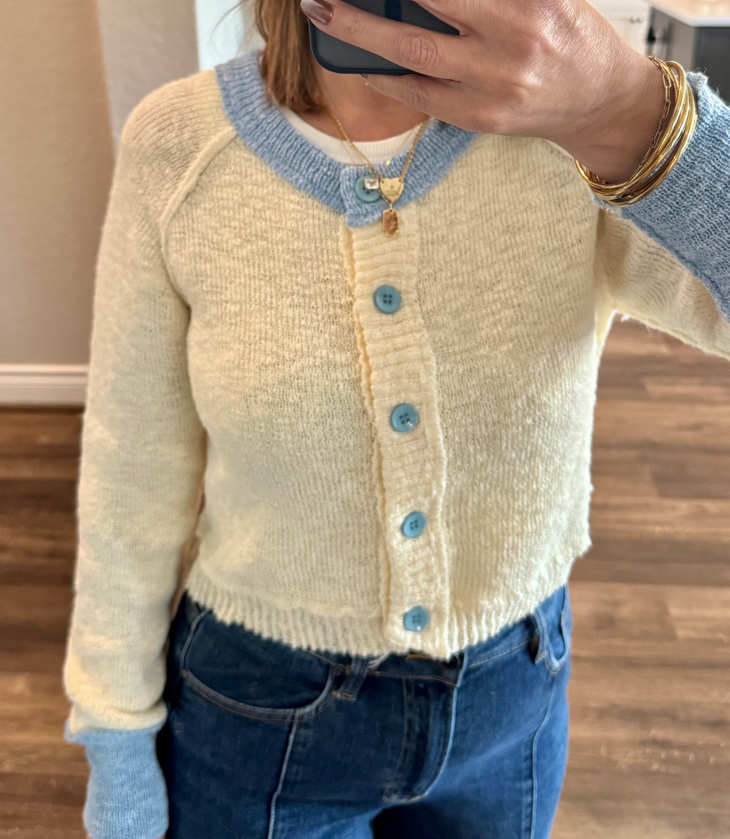 Greta Cropped Cardigan