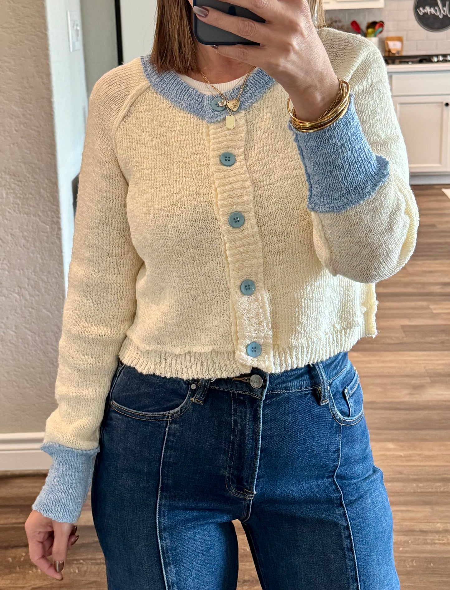 Greta Cropped Cardigan