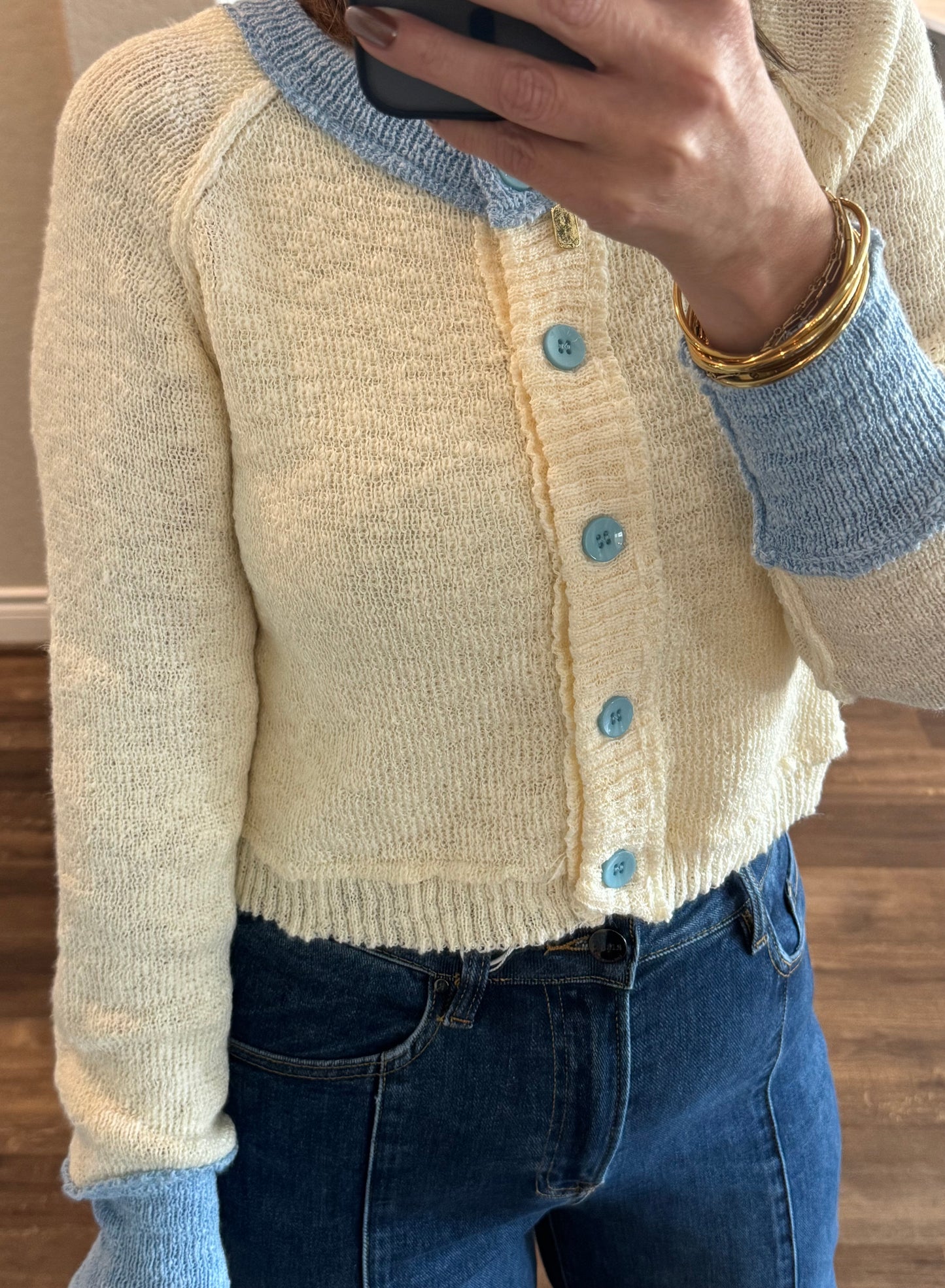 Greta Cropped Cardigan