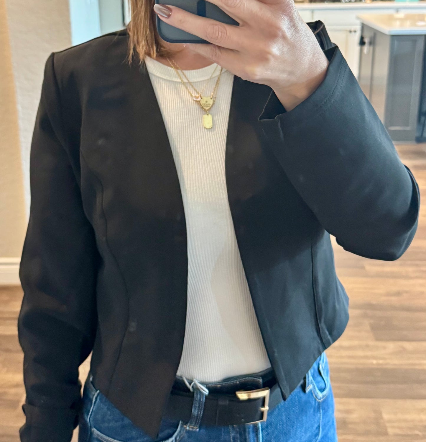 Atlas Collarless Blazer
