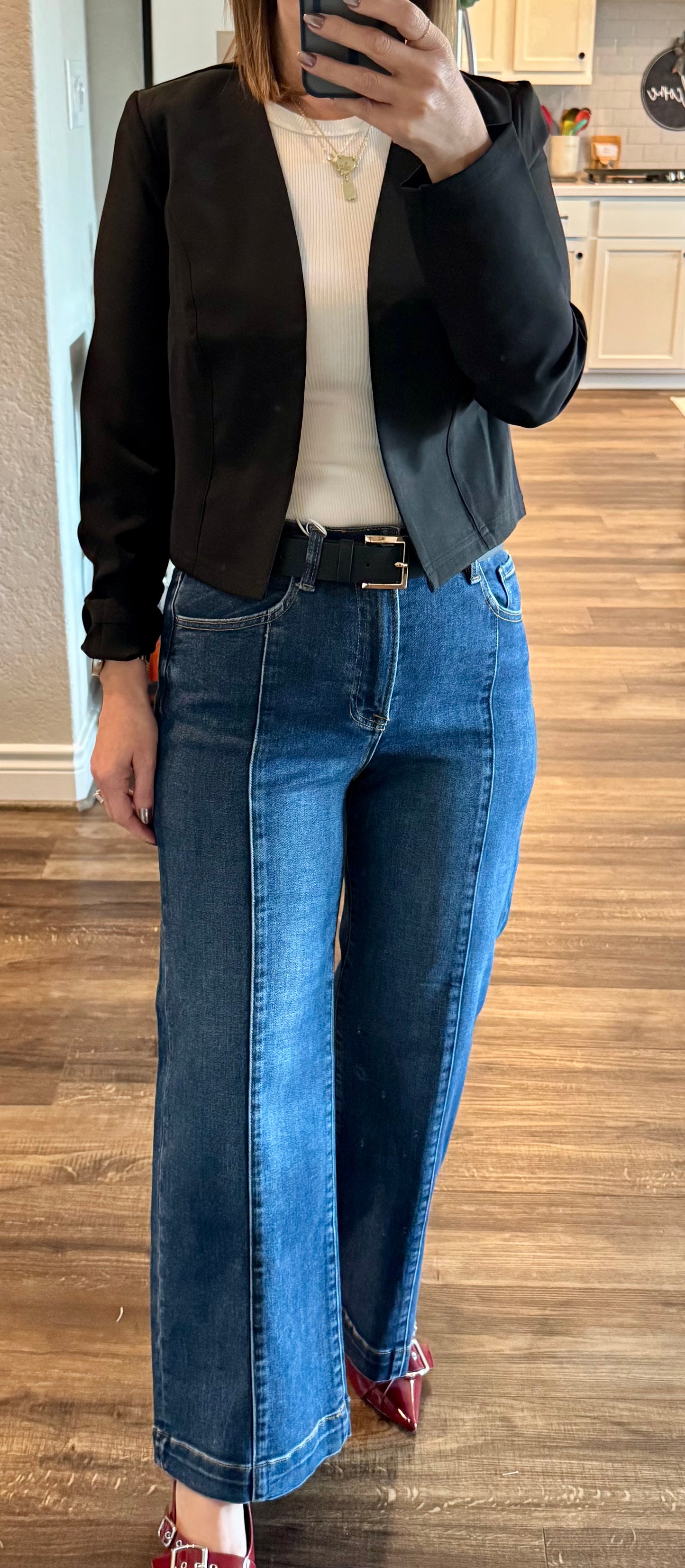 Atlas Collarless Blazer