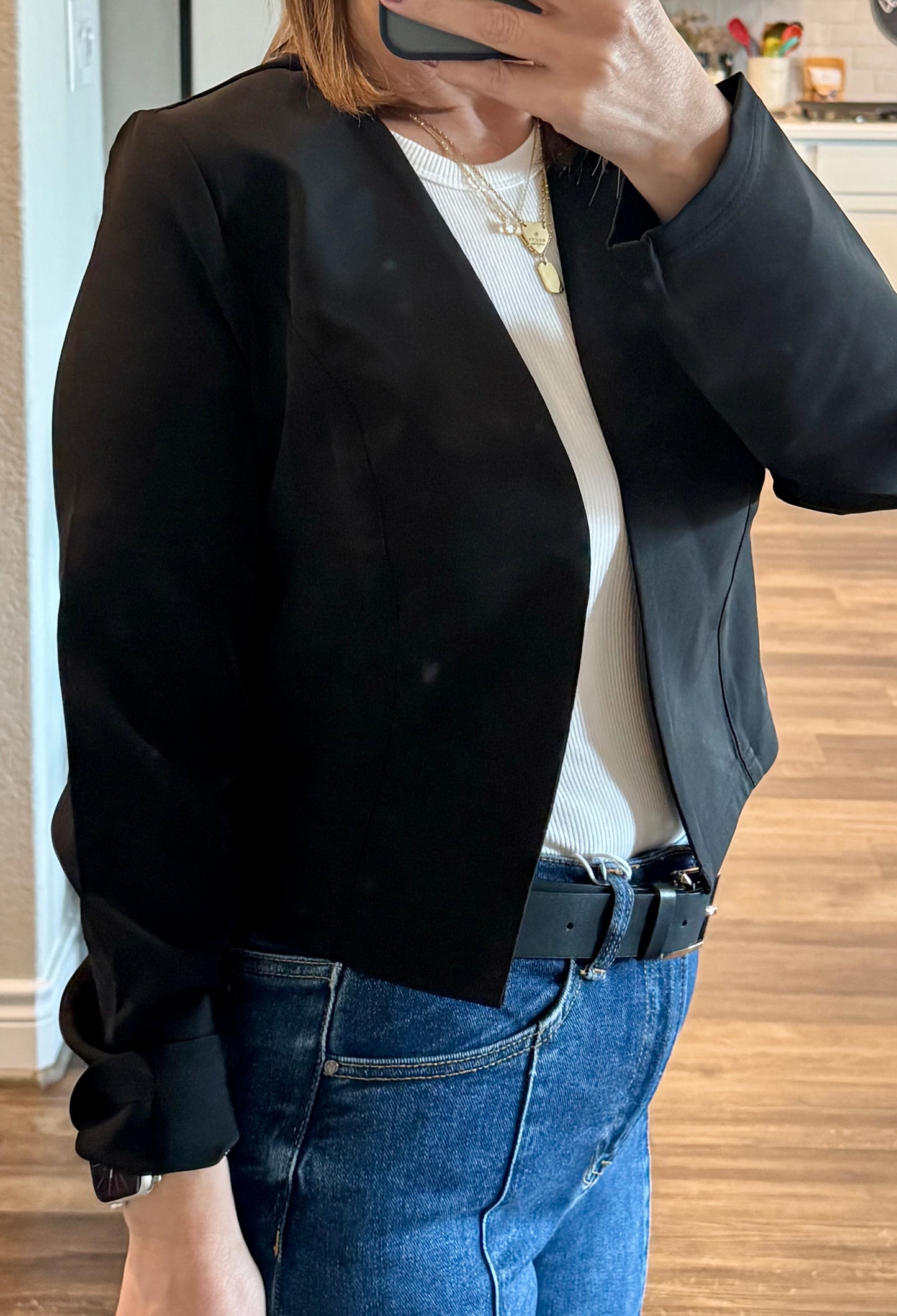 Atlas Collarless Blazer