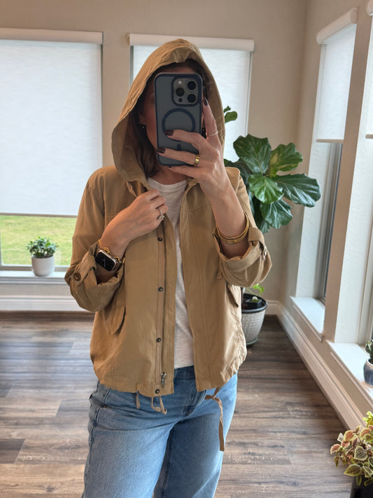 Coffee Break Hooded Jacket