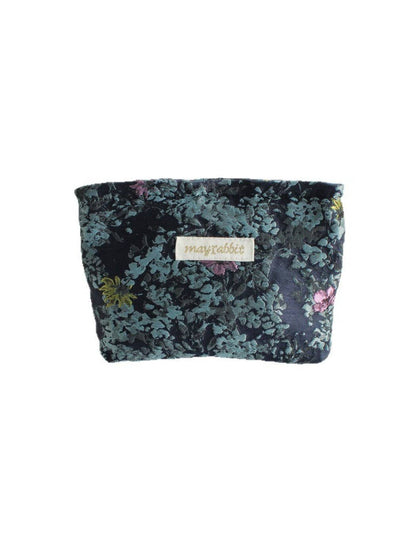 Floral Travel Makeup Pouch