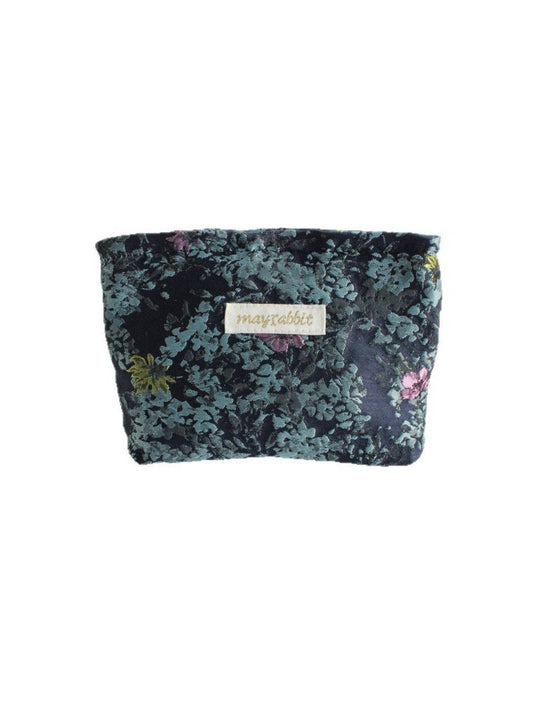 Floral Travel Makeup Pouch