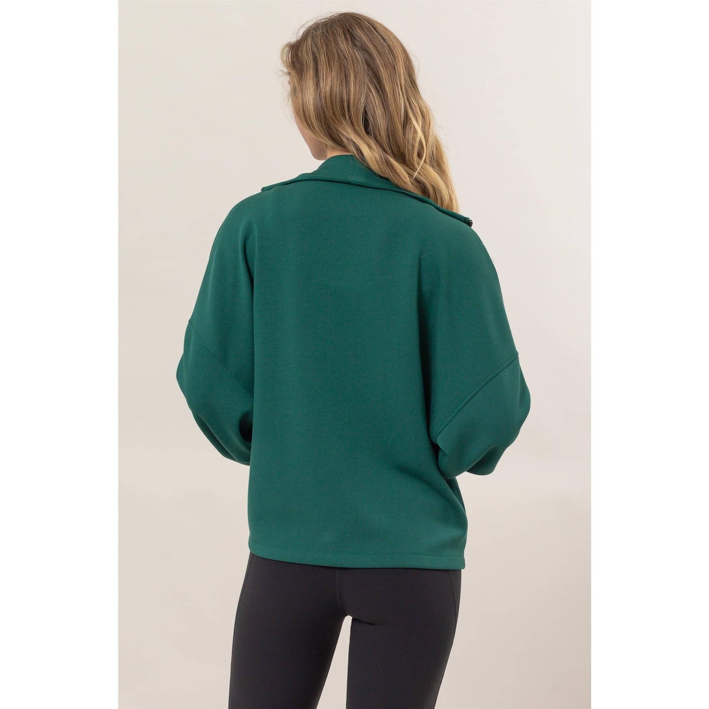 Holly High Neck Zip-Up Jacket