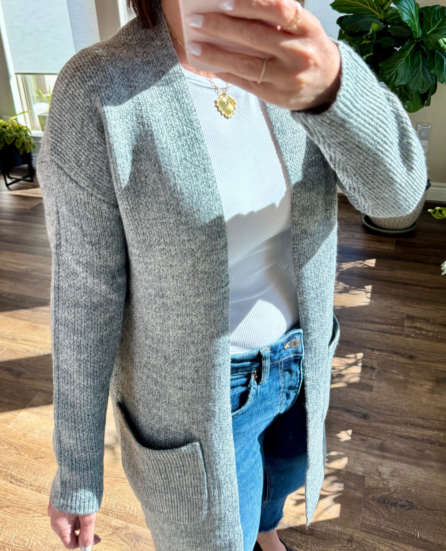 Vicky Open Sweater Cardigan