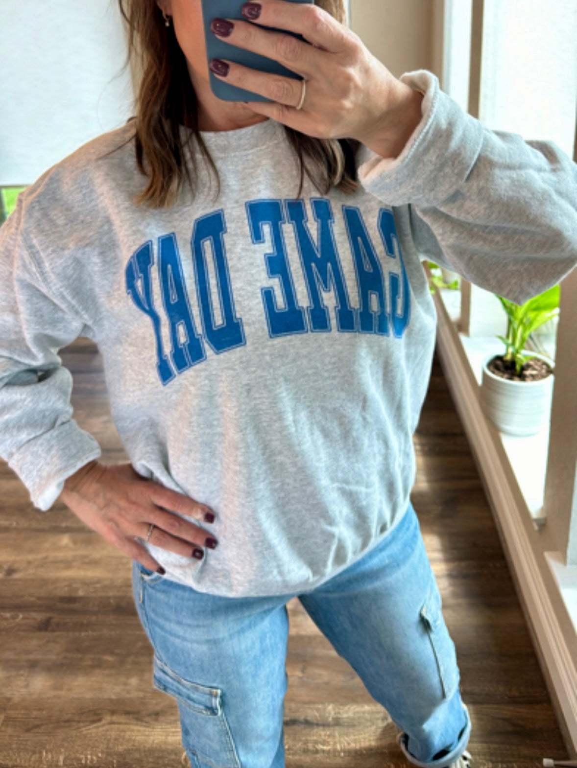 Game Day Sweatshirt/FINAL SALE