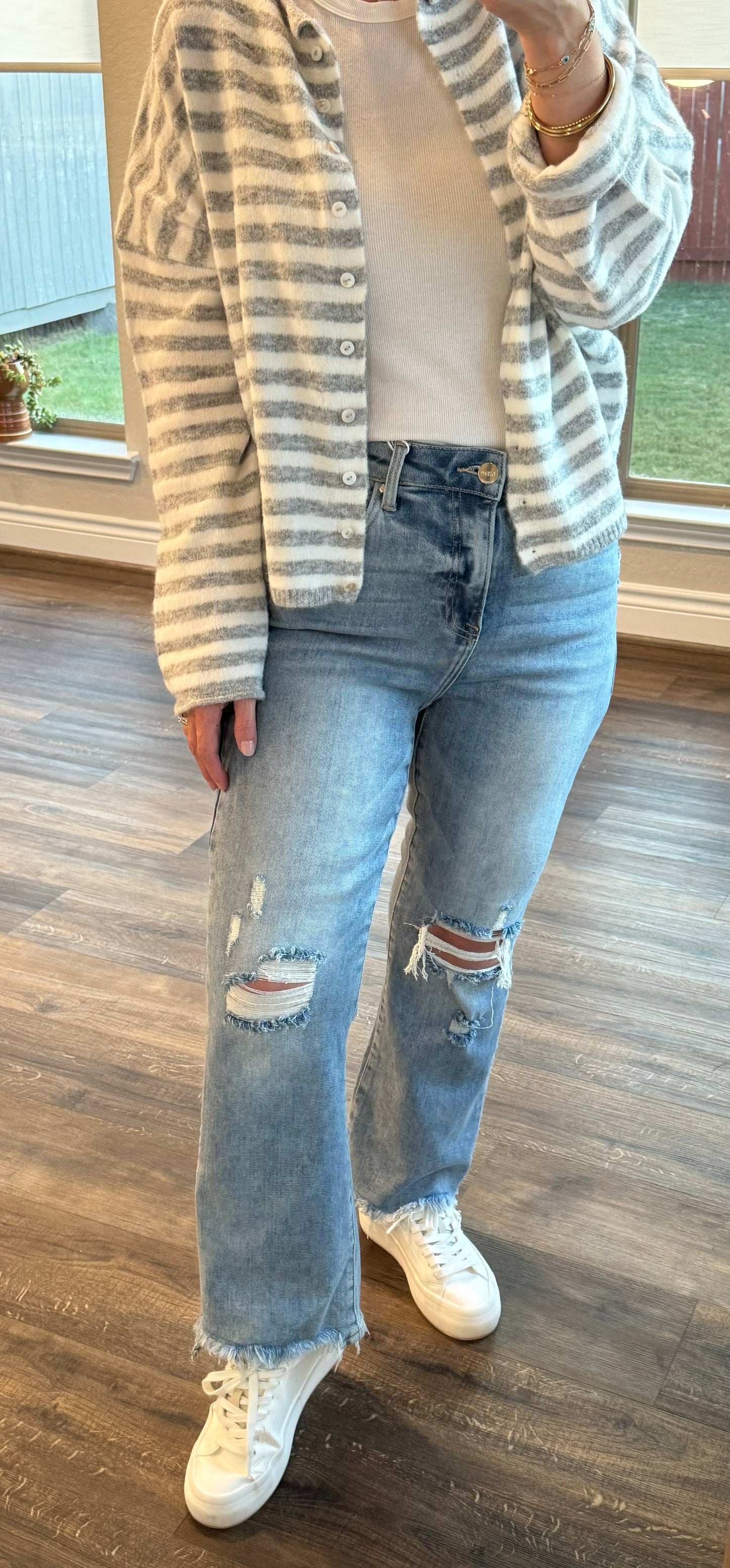 Dylan High Rise Crop Bootcut Jean