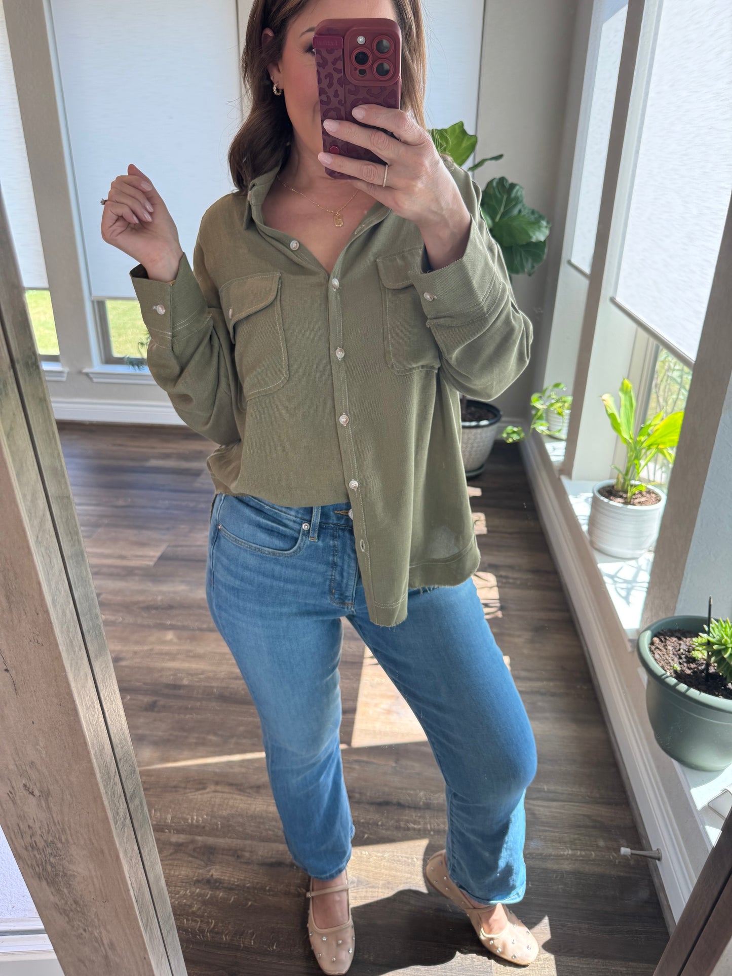 Josie Oversized Button Down