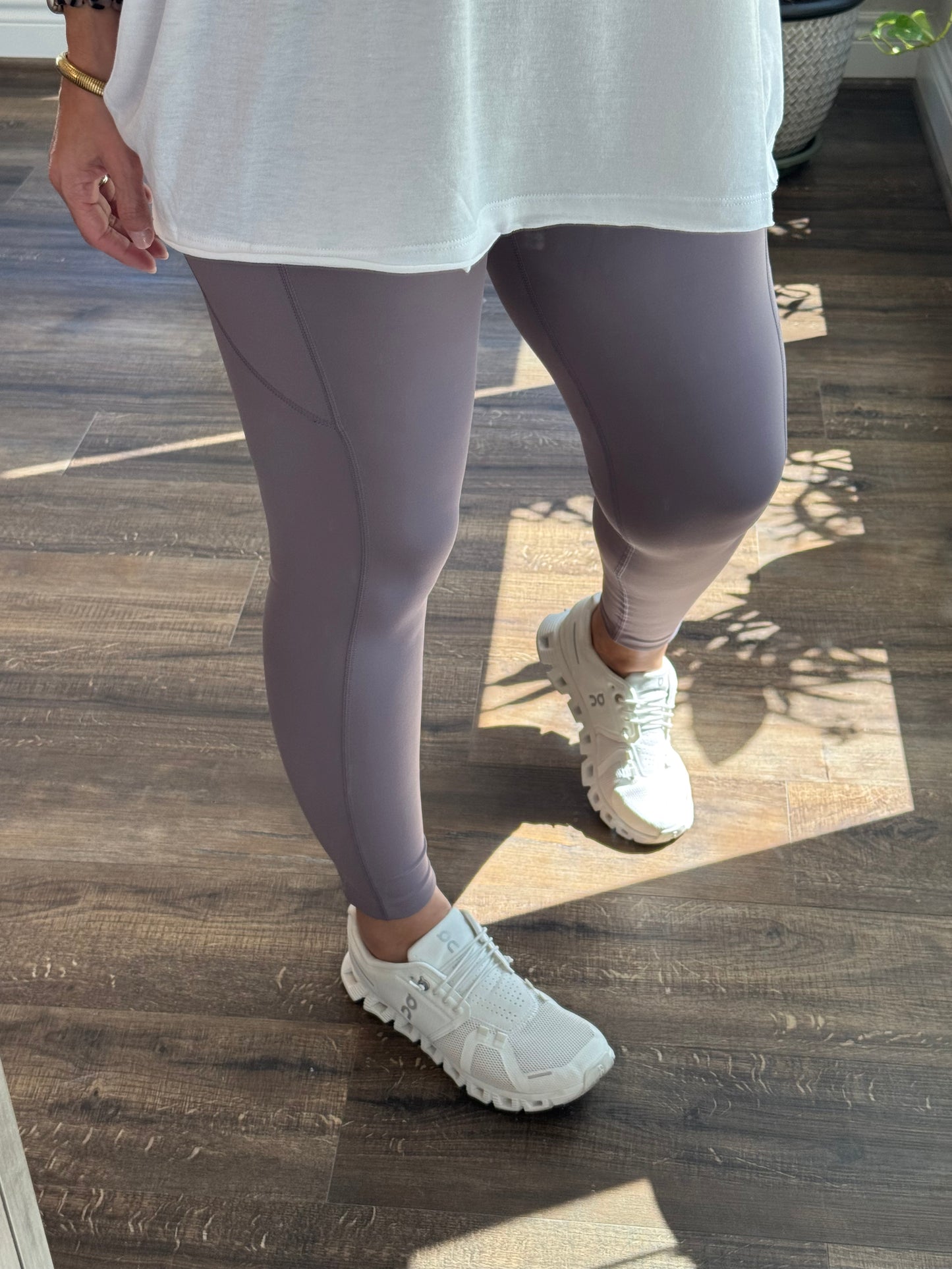 Pace Buttery Soft Leggings/Smoky Mauve