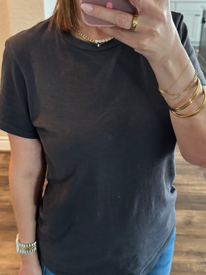Bare Tee/Charcoal