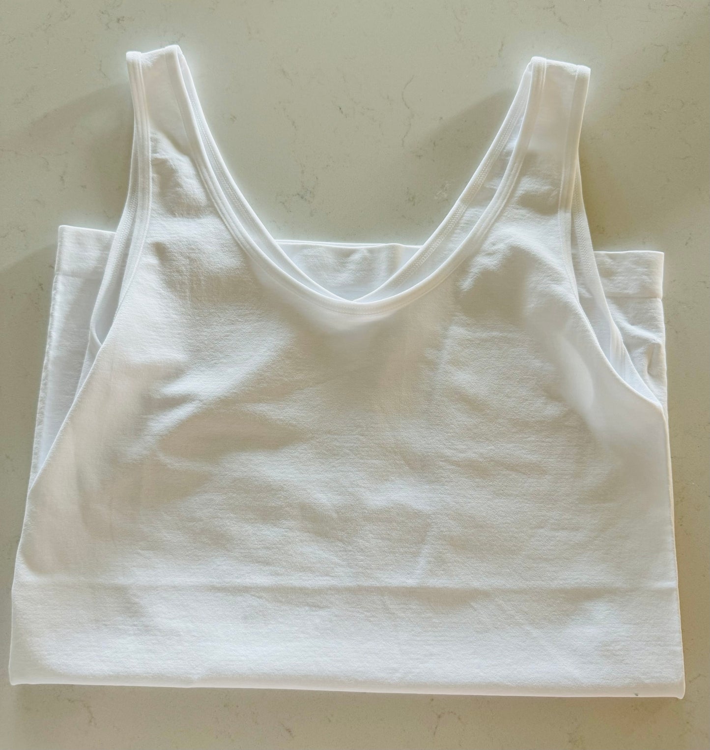 Glide Reversible Tank Top/ White