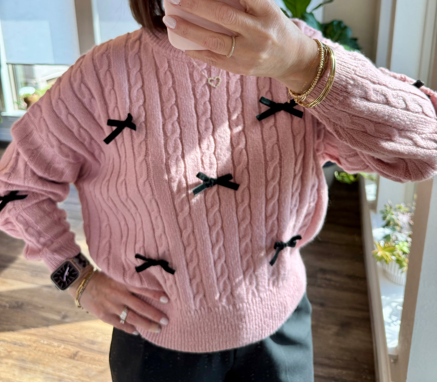 Peppa Bow Sweater