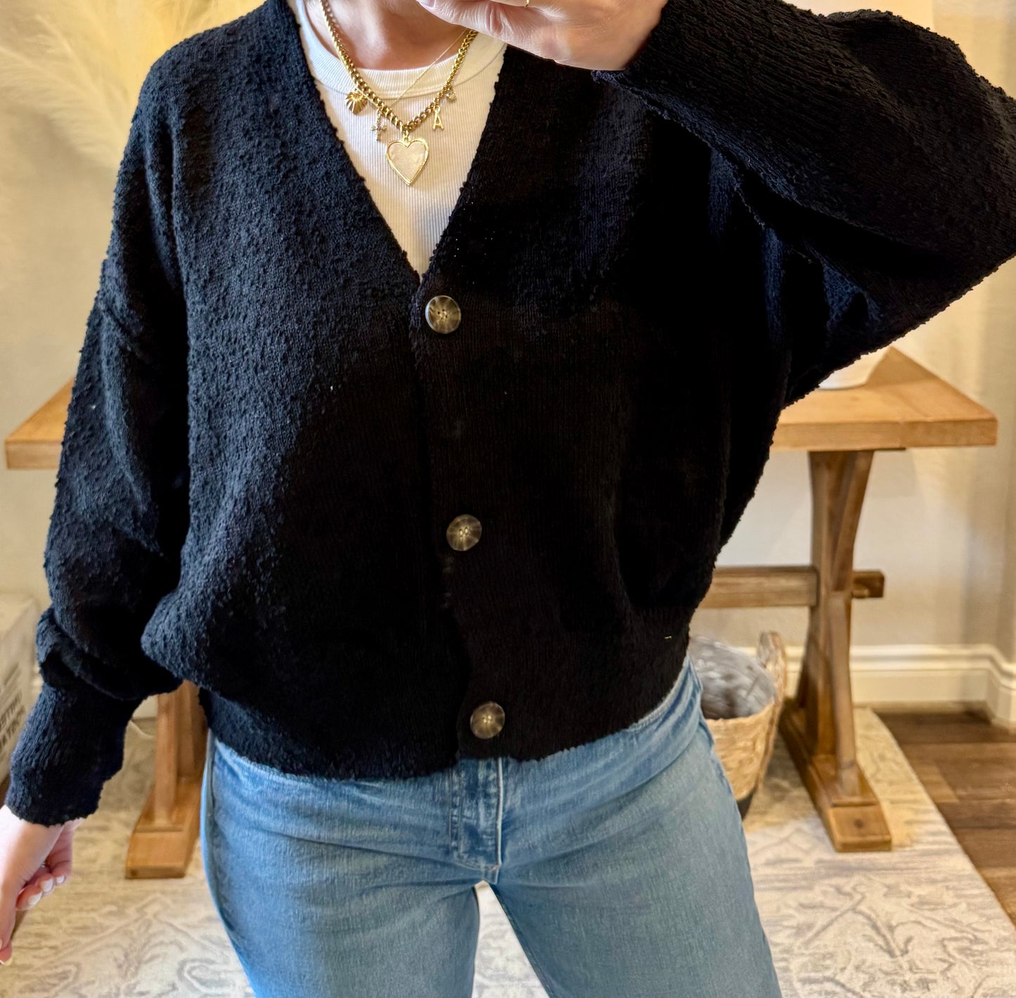 Mystic Relaxed Fit Cardigan/FINAL SALE