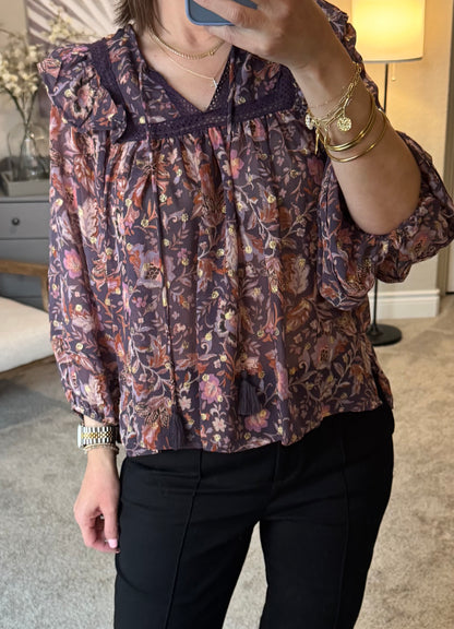 Olivia Floral Blouse