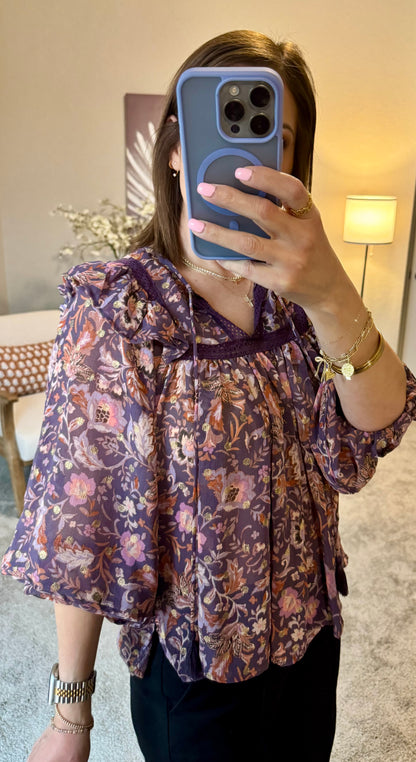 Olivia Floral Blouse
